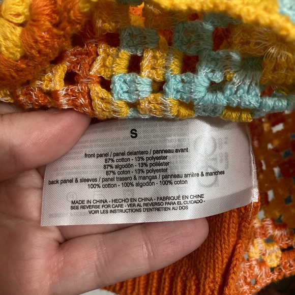 CircusNY crochet top - Picture 3 of 4